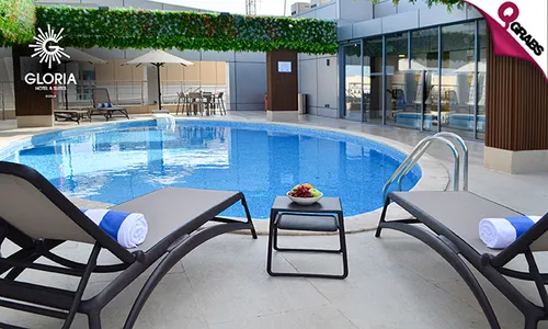 Pool Access with Breakfast OR Lunch Buffet at Gloria Hotel & Suites!